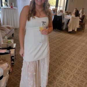 White abercrombie dress